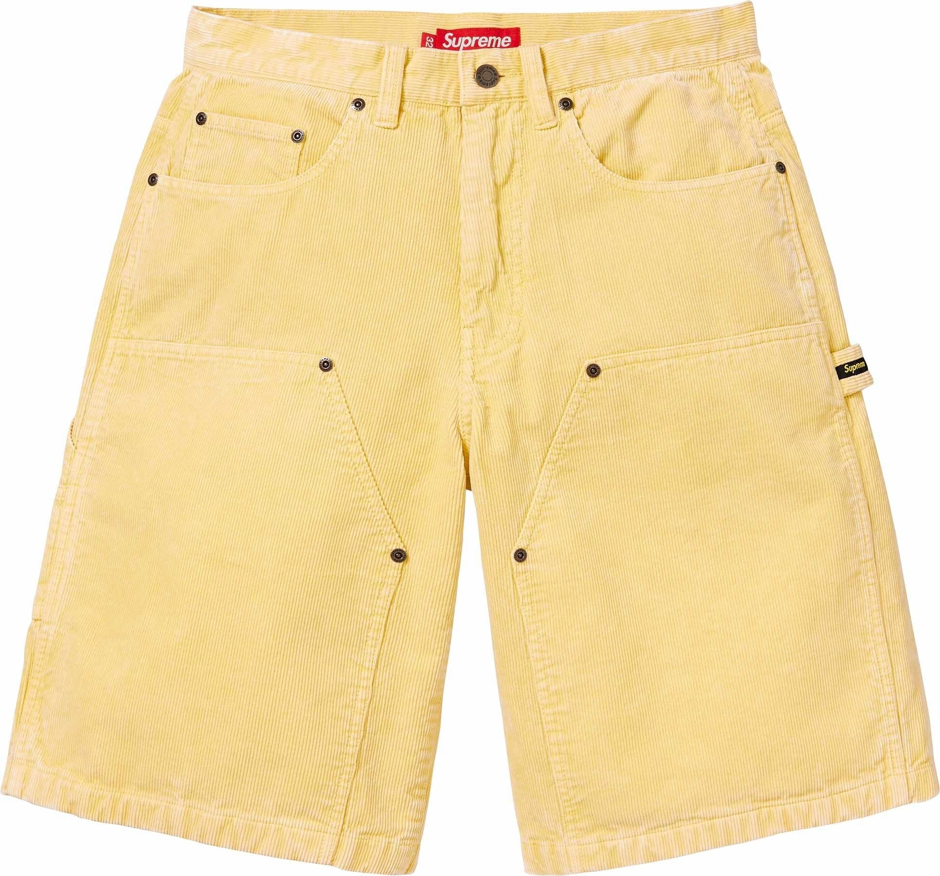 Washed Corduroy Double Knee Painter Short view 7